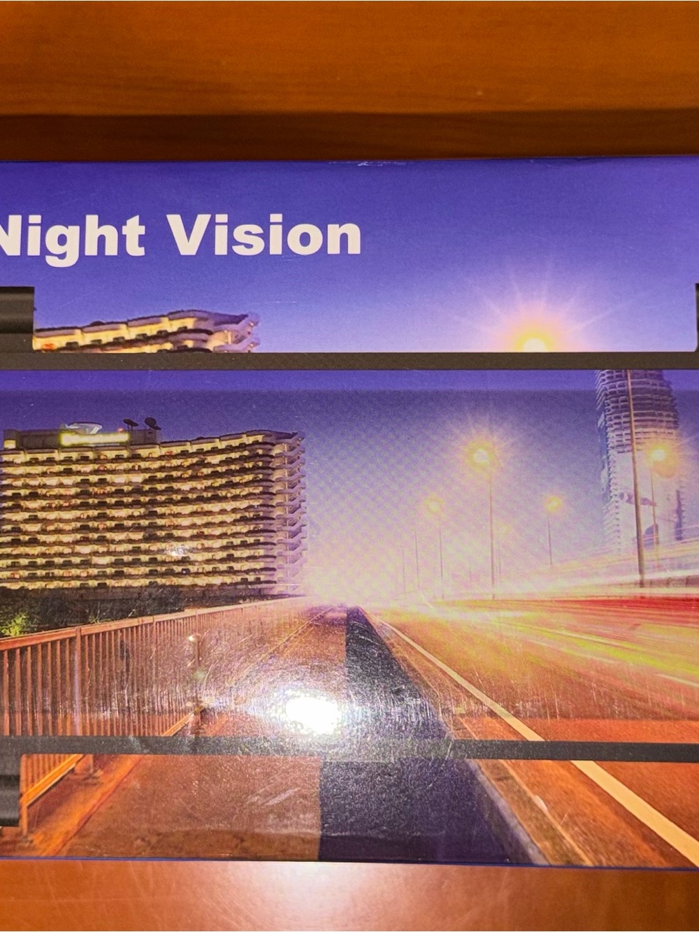 Starlight Full Size Night Vision Rear View Mirror Driving Recorder- New box open